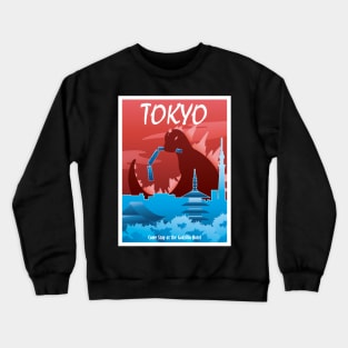 Tokyo Travel Poster Crewneck Sweatshirt